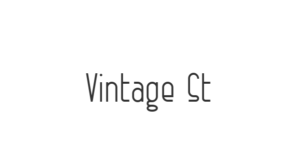 Vintage Straps font thumb